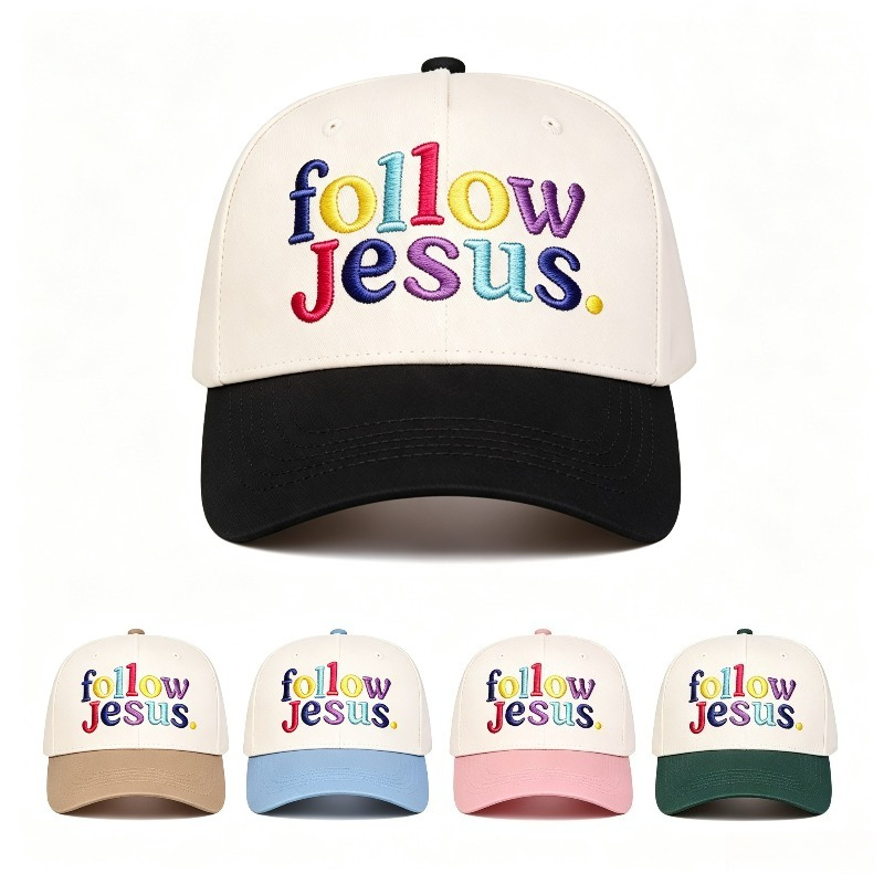 Embroidery Jesus - Boné de Beisebol com Bordado 'Segue