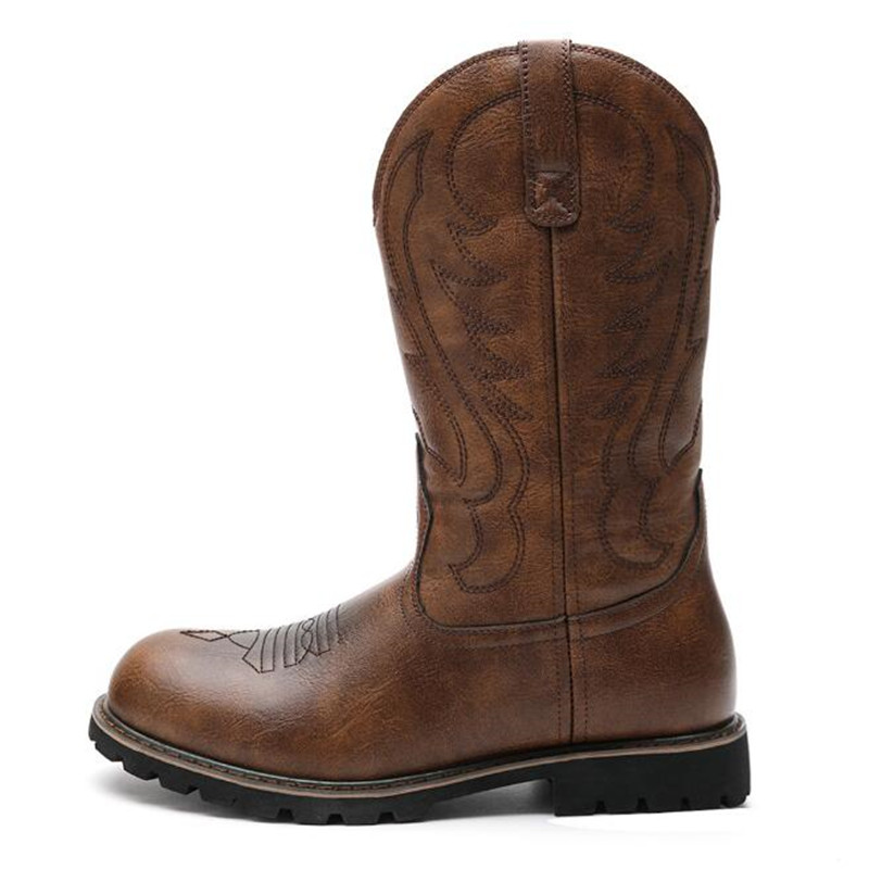 Embroidery Design Free - Botas de cowboy masculinas góticas, designer