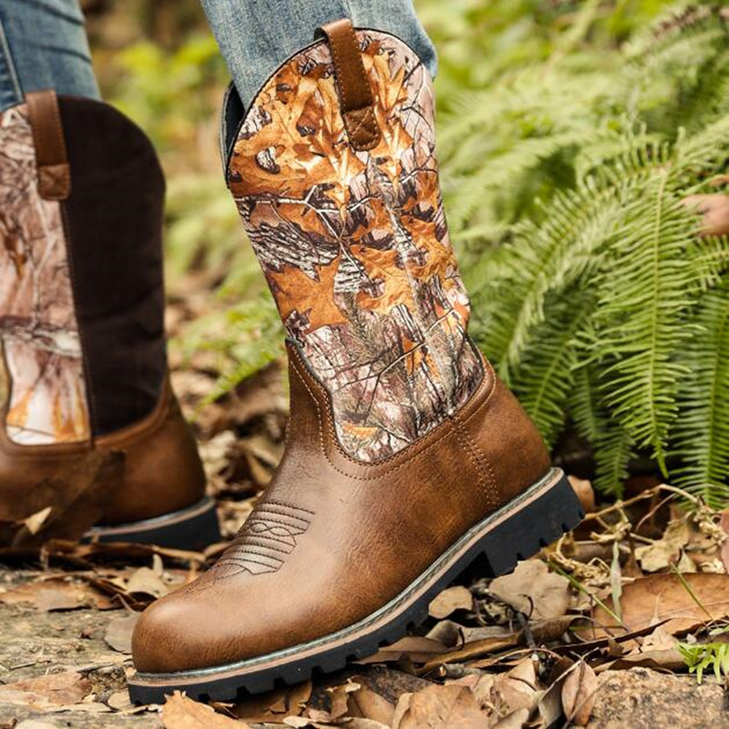 Botas de cowboy masculinas gót - Embroidery Design Free avaliação e preço