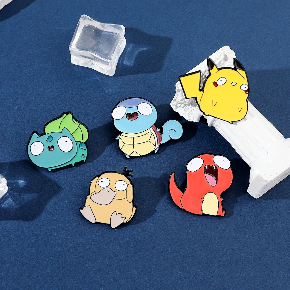 5 Peças Broche de Desenho Anim - Embroidery Wallpaper avaliação e preço