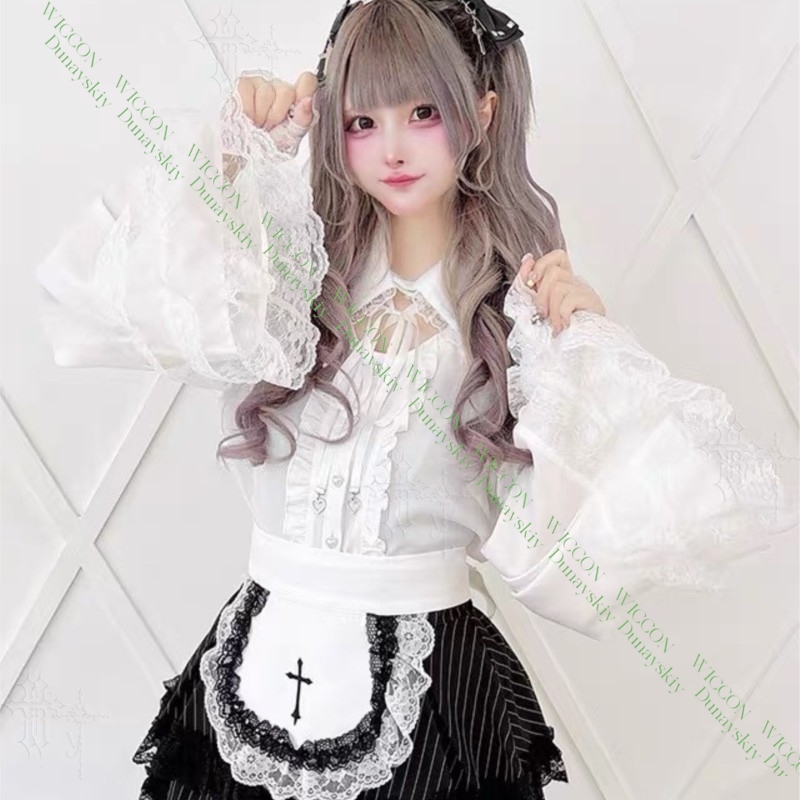 Conjunto Completo Lolita com C - Embroidery Skirt avaliação e preço