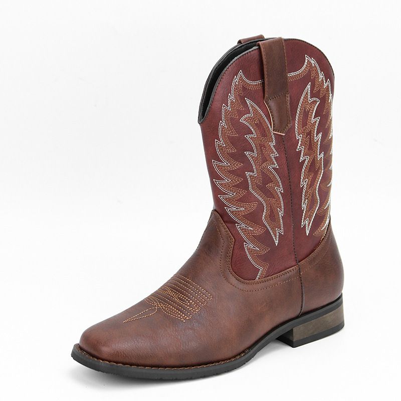 Botas Masculinas de Luxo, Desi - Embroidery Design Free avaliação e preço