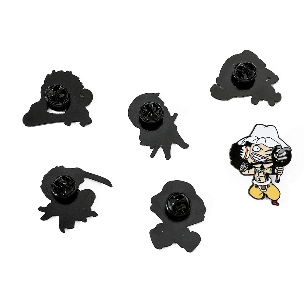 6 Peças Broche de Desenho Anim - Embroidery Wallpaper avaliação e preço