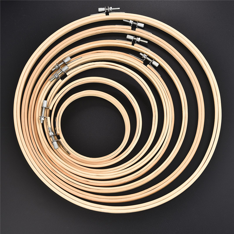 Bambu Bordado Hoop Ring, DIY N - Embroidery Ring Sizes avaliação e preço
