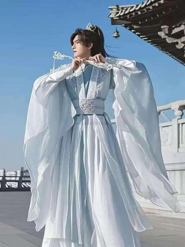 Hanfu Tradicional Chinês Mascu - Embroidery Skirt avaliação e preço