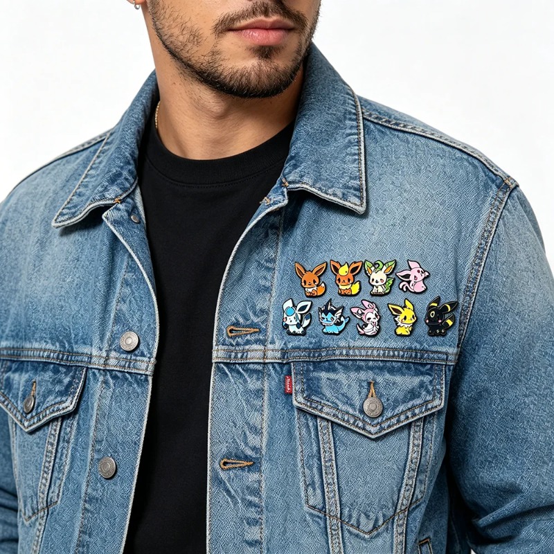 Conjunto de 9 Broches de Anime - Embroidery Wallpaper avaliação e preço