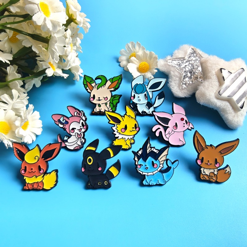 Conjunto de 9 Broches de Anime - Embroidery Wallpaper avaliação e preço