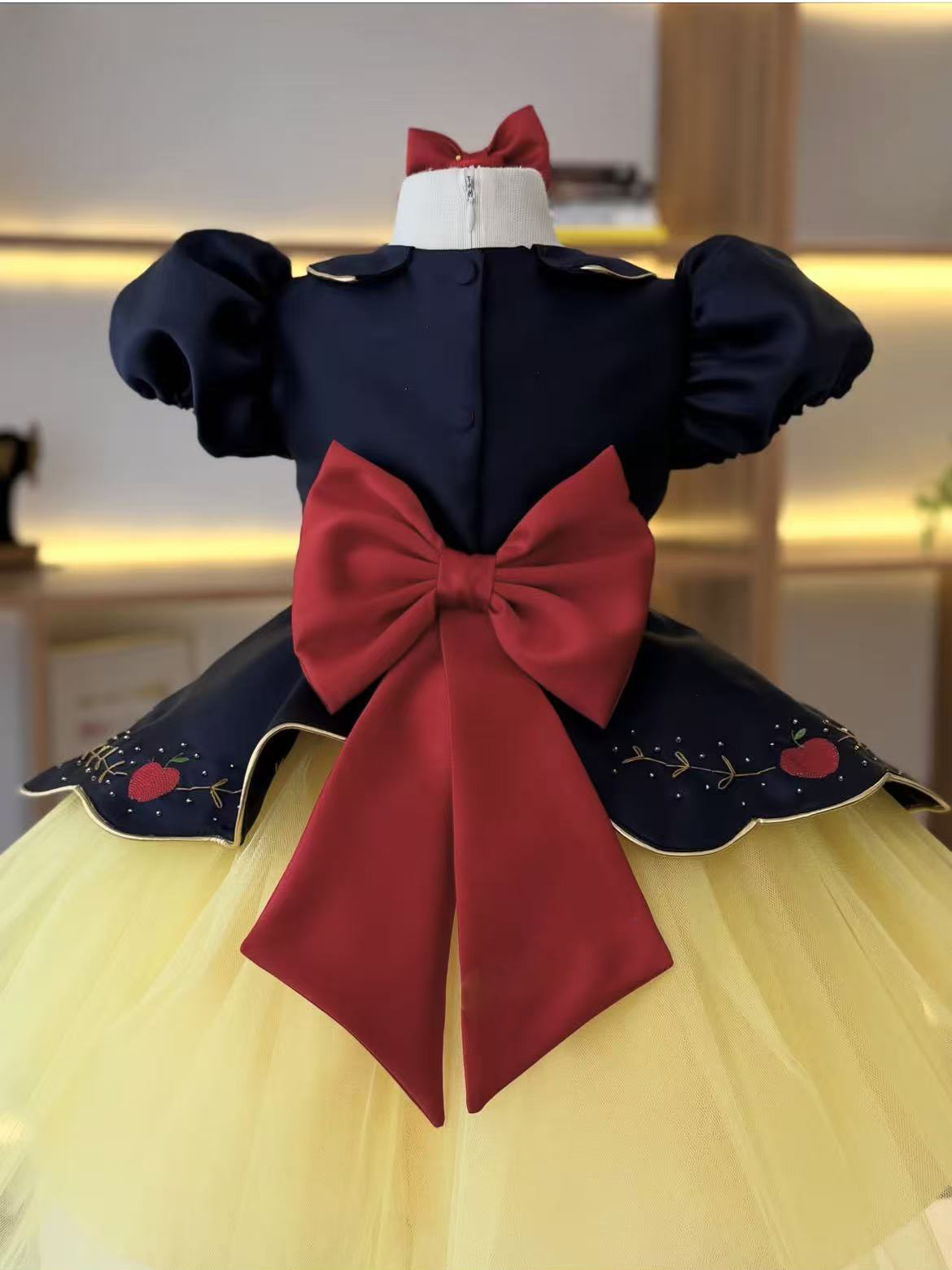 Vestido de verão para menina,  - Embroidery Yellow avaliação e preço