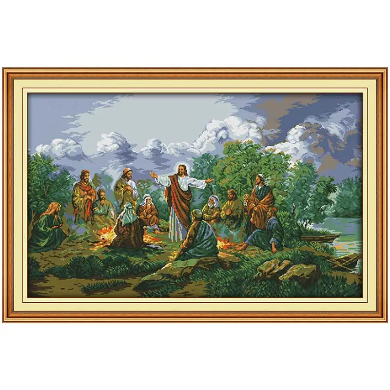 Jesus e seus discípulos padrõe - Embroidery Jesus avaliação e preço