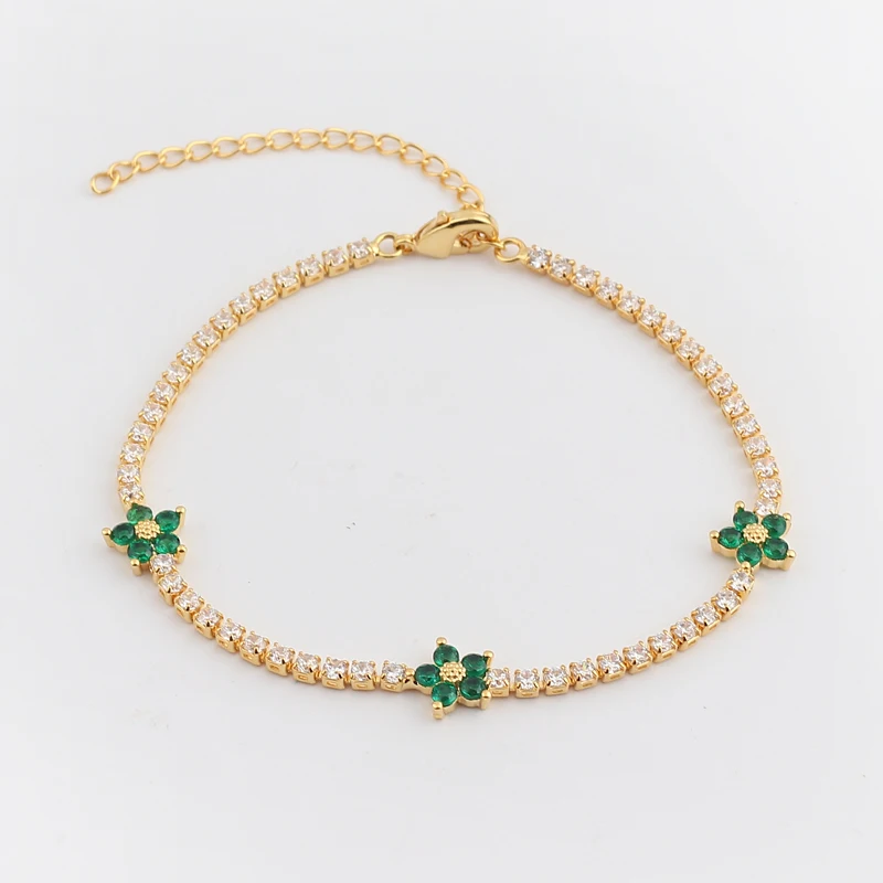 Luxo arco-íris cz flor tênis c - Embroidery Daisy Flower avaliação e preço