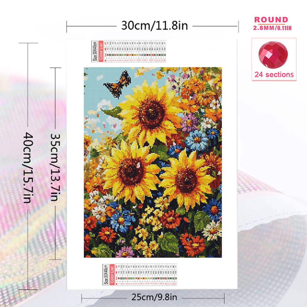 Disney pinturas diamante flor  - Embroidery Daisy Flower avaliação e preço