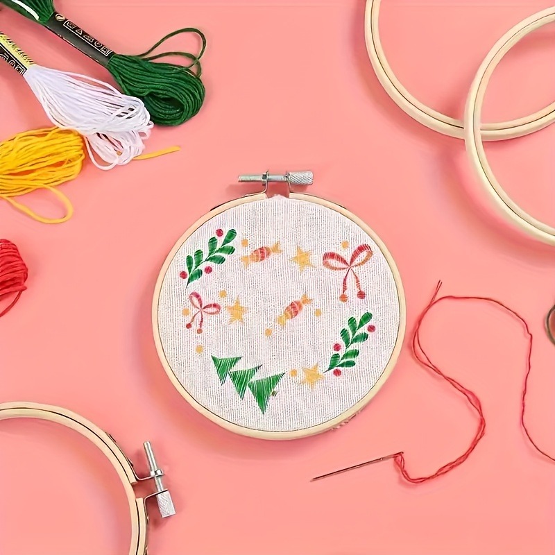 20 Bastidores de Bordado com T - Embroidery Ring Sizes avaliação e preço