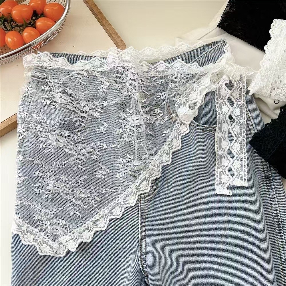 Avental Triangular Harajuku Y2 - Embroidery Skirt avaliação e preço